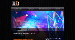 Desktop Screenshot of designed2rock.nl